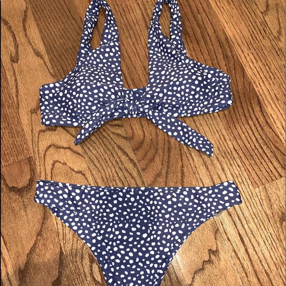 Shein Blue Bikini Set